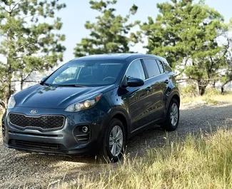 Frontansicht eines Mietwagens Kia Sportage in Tiflis, Georgien ✓ Auto Nr.14617. ✓ Automatisch TM ✓ 0 Bewertungen.