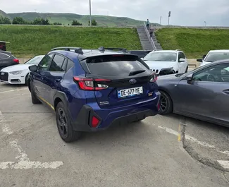 Vermietung Subaru Crosstrek. Komfort, SUV, Crossover Fahrzeug zur Miete in Georgien ✓ Kaution Keine Kaution ✓ Versicherungsoptionen KFZ-HV, VKV Komplett, Diebstahlschutz, Ausland, Keine Kaution.