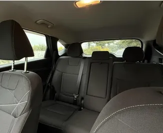 Innenraum von Hyundai Tucson zur Miete in Georgien. Ein großartiges 5-Sitzer Fahrzeug mit Automatisch Getriebe.