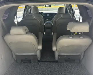 Kia Carnival: Albanien ✓ Mietpreis ab 50 EUR pro Tag Autovermietung Kia Carnival Nr.14675 Automatisch in Durres, ausgestattet mit einem 2,2L Motor ➤ Von Elton in Albanien.