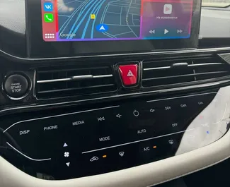 Vermietung JAC JS4. Wirtschaft, Komfort, Crossover Fahrzeug zur Miete in VAE ✓ Kaution Keine Kaution ✓ Versicherungsoptionen KFZ-HV, VKV Plus, VKV Komplett, Insassen, Diebstahlschutz, Keine Kaution.
