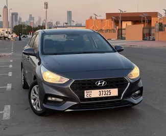 Autovermietung Hyundai Accent Nr.14763 Automatisch in Dubai, ausgestattet mit einem 1,6L Motor ➤ Von Andry in VAE.