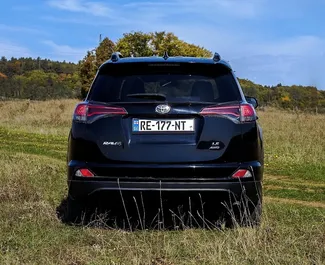 Vermietung Toyota Rav4. Komfort, SUV, Crossover Fahrzeug zur Miete in Georgien ✓ Kaution Keine Kaution ✓ Versicherungsoptionen KFZ-HV, TKV, VKV Plus, VKV Komplett, Insassen, Diebstahlschutz.