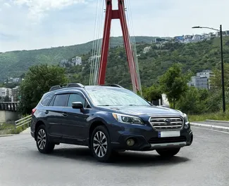 Vermietung Subaru Outback. Komfort, Crossover Fahrzeug zur Miete in Georgien ✓ Kaution Keine Kaution ✓ Versicherungsoptionen KFZ-HV, TKV, VKV Plus, VKV Komplett, Insassen, Diebstahlschutz.