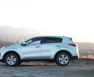 Vermietung Kia Sportage. Wirtschaft, Komfort, Crossover Fahrzeug zur Miete in Georgien ✓ Kaution Keine Kaution ✓ Versicherungsoptionen KFZ-HV, TKV, VKV Plus, VKV Komplett, Insassen, Diebstahlschutz.
