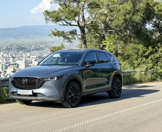 Frontansicht eines Mietwagens Mazda CX-5 in Tiflis, Georgien ✓ Auto Nr.14644. ✓ Automatisch TM ✓ 0 Bewertungen.