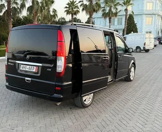 Vermietung Mercedes-Benz Vito. Komfort, Premium, Minivan Fahrzeug zur Miete in Albanien ✓ Kaution Keine Kaution ✓ Versicherungsoptionen KFZ-HV.
