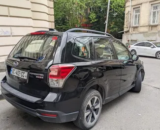 Vermietung Subaru Forester. Komfort, SUV, Crossover Fahrzeug zur Miete in Georgien ✓ Kaution Keine Kaution ✓ Versicherungsoptionen KFZ-HV, VKV Komplett, Ausland.