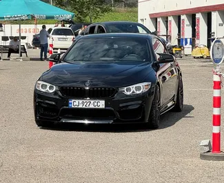 Vermietung BMW M4 Cabrio. Premium, Luxus, Cabrio Fahrzeug zur Miete in Georgien ✓ Kaution Einzahlung von 300 GEL ✓ Versicherungsoptionen KFZ-HV, VKV Komplett.