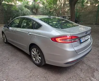 Mietwagen Ford Fusion Sedan 2020 in Georgien, mit Benzin-Kraftstoff und 220 PS ➤ Ab 85 GEL pro Tag.