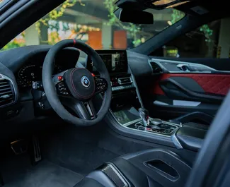 Vermietung BMW M850i XDRIVE. Komfort, Premium Fahrzeug zur Miete in Georgien ✓ Kaution Einzahlung von 1500 GEL ✓ Versicherungsoptionen KFZ-HV, VKV Plus.