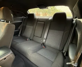 Benzin 3,6L Motor von Dodge Challenger 2020 zur Miete in Alicante.