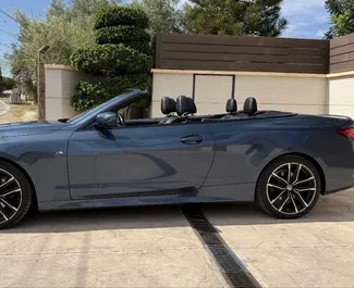 Vermietung BMW 420d Cabrio. Komfort, Premium, Cabrio Fahrzeug zur Miete in Spanien ✓ Kaution Einzahlung von 2000 EUR ✓ Versicherungsoptionen KFZ-HV.
