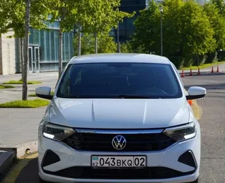 Mietwagen Volkswagen Polo Sedan 2021 in Kasachstan, mit Benzin-Kraftstoff und 110 PS ➤ Ab 18000 KZT pro Tag.