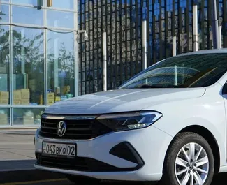 Benzin 1,6L Motor von Volkswagen Polo Sedan 2021 zur Miete in Almaty.