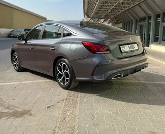 Mietwagen MG 5/GT 2024 in VAE, mit Benzin-Kraftstoff und 180 PS ➤ Ab 140 AED pro Tag.