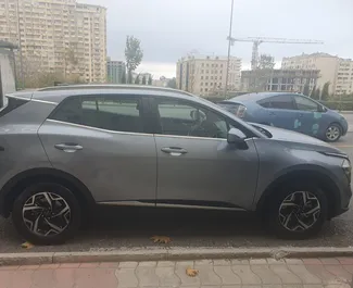 Vermietung Kia Sportage. Wirtschaft, Komfort, Crossover Fahrzeug zur Miete in Aserbaidschan ✓ Kaution Einzahlung von 400 AZN ✓ Versicherungsoptionen KFZ-HV, TKV, VKV Plus, VKV Komplett, Diebstahlschutz.