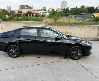 Vermietung Hyundai Elantra. Komfort, Premium Fahrzeug zur Miete in Georgien ✓ Kaution Einzahlung von 540 GEL ✓ Versicherungsoptionen KFZ-HV, VKV Plus, Diebstahlschutz, Keine Kaution.