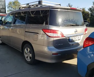 Vermietung Nissan Quest. Komfort, Minivan Fahrzeug zur Miete in Georgien ✓ Kaution Einzahlung von 400 GEL ✓ Versicherungsoptionen KFZ-HV, VKV Plus, VKV Komplett, Insassen, Diebstahlschutz, Ausland, Junge.