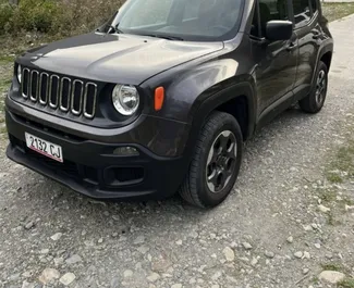 Frontansicht eines Mietwagens Jeep Renegade in Tiflis, Georgien ✓ Auto Nr.15101. ✓ Automatisch TM ✓ 0 Bewertungen.