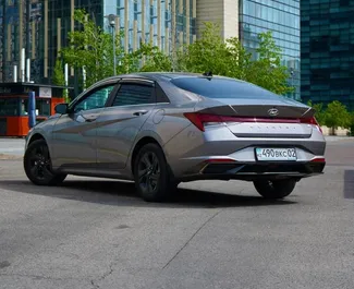 Mietwagen Hyundai Elantra 2022 in Kasachstan, mit Benzin-Kraftstoff und 128 PS ➤ Ab 23000 KZT pro Tag.