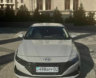 Mietwagen Hyundai Elantra 2022 in Kasachstan, mit Benzin-Kraftstoff und 128 PS ➤ Ab 23000 KZT pro Tag.