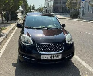 Frontansicht eines Mietwagens Nissan Micra in Baku, Aserbaidschan ✓ Auto Nr.15061. ✓ Automatisch TM ✓ 0 Bewertungen.