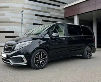 Frontansicht eines Mietwagens Mercedes-Benz V-Class in Minsk, Weißrussland ✓ Auto Nr.15046. ✓ Automatisch TM ✓ 0 Bewertungen.