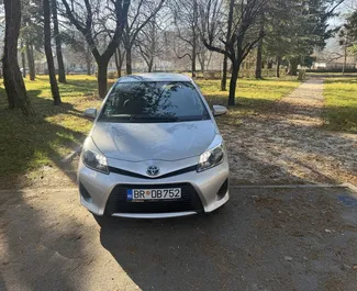Vermietung Toyota Yaris. Wirtschaft, Komfort Fahrzeug zur Miete in Montenegro ✓ Kaution Keine Kaution ✓ Versicherungsoptionen KFZ-HV, Insassen, Ausland, Keine Kaution.