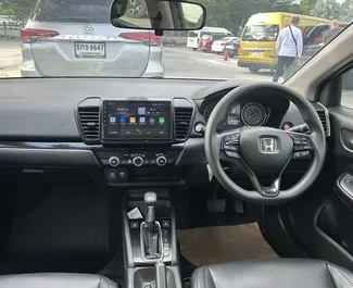 Autovermietung Honda City Nr.11696 Automatisch auf Samui Flughafen, ausgestattet mit einem L Motor ➤ Von Hongyoke in Thailand.