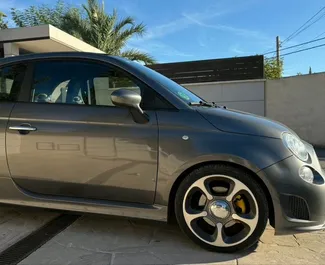 Mietwagen Abarth 695 Cabrio 2022 in Spanien, mit Benzin-Kraftstoff und 180 PS ➤ Ab 100 EUR pro Tag.