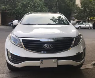 Frontansicht eines Mietwagens Kia Sportage in Baku, Aserbaidschan ✓ Auto Nr.11942. ✓ Automatisch TM ✓ 1 Bewertungen.