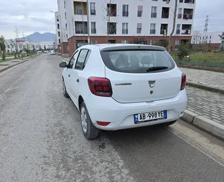 Mietwagen Dacia Sandero 2019 in Albanien, mit Diesel-Kraftstoff und 55 PS ➤ Ab 15 EUR pro Tag.