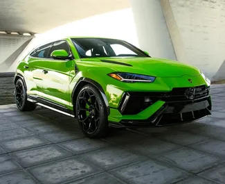 Mietwagen Lamborghini Urus 2025 in VAE, mit Benzin-Kraftstoff und 657 PS ➤ Ab 2580 AED pro Tag.