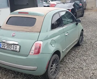 Autovermietung Fiat 500 Cabrio Nr.15273 Automatisch in Tiflis, ausgestattet mit einem 1,4L Motor ➤ Von Artur in Georgien.