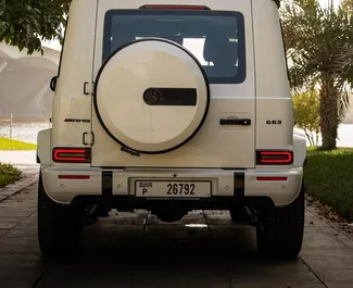Autovermietung Mercedes-Benz G63 AMG Nr.6164 Automatisch in Dubai, ausgestattet mit einem 4,0L Motor ➤ Von Abbas in VAE.