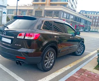 Vermietung Mazda CX-9. Komfort, Premium, Crossover Fahrzeug zur Miete in Aserbaidschan ✓ Kaution Einzahlung von 200 AZN ✓ Versicherungsoptionen KFZ-HV, TKV, VKV Plus, Diebstahlschutz.