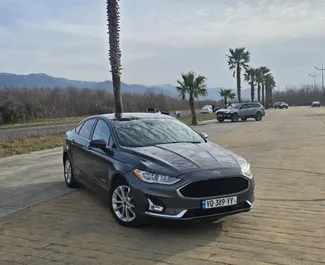 Mietwagen Ford Fusion Sedan 2018 in Georgien, mit Benzin-Kraftstoff und 188 PS ➤ Ab 113 GEL pro Tag.