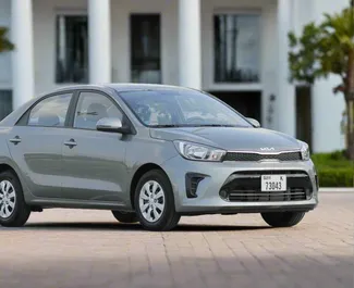 Autovermietung Kia Pegas Nr.15432 Automatisch in Dubai, ausgestattet mit einem L Motor ➤ Von Abbas in VAE.