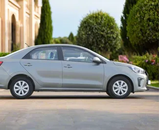 Mietwagen Kia Pegas 2025 in VAE, mit Benzin-Kraftstoff und  PS ➤ Ab 60 AED pro Tag.