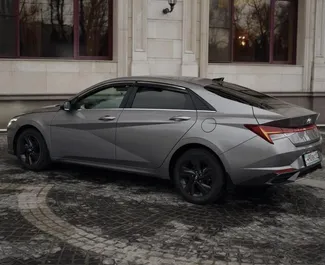 Mietwagen Hyundai Elantra 2022 in Kasachstan, mit Benzin-Kraftstoff und 128 PS ➤ Ab 23000 KZT pro Tag.