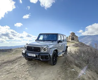 Mietwagen Mercedes-Benz G63 2021 in Georgien, mit Benzin-Kraftstoff und 585 PS ➤ Ab 1050 GEL pro Tag.