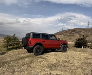 Ford Bronco 2025 zur Miete verfügbar in Tiflis, mit Kilometerbegrenzung 200 km/Tag.