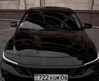 Mietwagen Hyundai Elantra 2024 in Kasachstan, mit Benzin-Kraftstoff und 115 PS ➤ Ab 24000 KZT pro Tag.