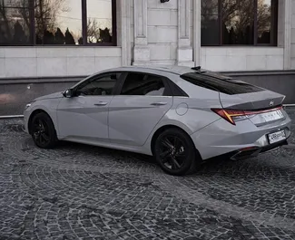 Mietwagen Hyundai Elantra 2022 in Kasachstan, mit Benzin-Kraftstoff und 128 PS ➤ Ab 23000 KZT pro Tag.