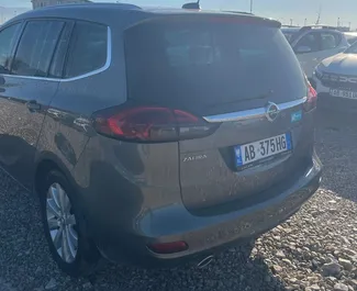 Vermietung Opel Zafira. Komfort, Minivan Fahrzeug zur Miete in Albanien ✓ Kaution Keine Kaution ✓ Versicherungsoptionen KFZ-HV, TKV, VKV Plus, VKV Komplett, Diebstahlschutz, Ausland, Junge.