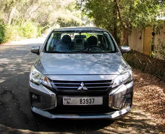 Autovermietung Mitsubishi Attrage Nr.6649 Automatisch in Dubai, ausgestattet mit einem 1,3L Motor ➤ Von Abbas in VAE.