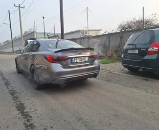 Vermietung Infiniti Q50. Premium Fahrzeug zur Miete in Georgien ✓ Kaution Keine Kaution ✓ Versicherungsoptionen KFZ-HV, VKV Plus.
