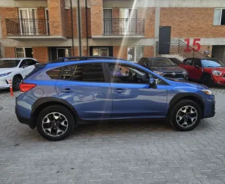 Frontansicht eines Mietwagens Subaru Crosstrek in Tiflis, Georgien ✓ Auto Nr.15714. ✓ Automatisch TM ✓ 0 Bewertungen.