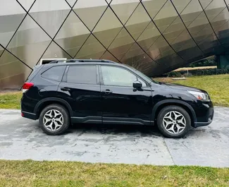 Vermietung Subaru Forester. Komfort, SUV, Crossover Fahrzeug zur Miete in Georgien ✓ Kaution Keine Kaution ✓ Versicherungsoptionen KFZ-HV, VKV Komplett, Insassen, Diebstahlschutz.
